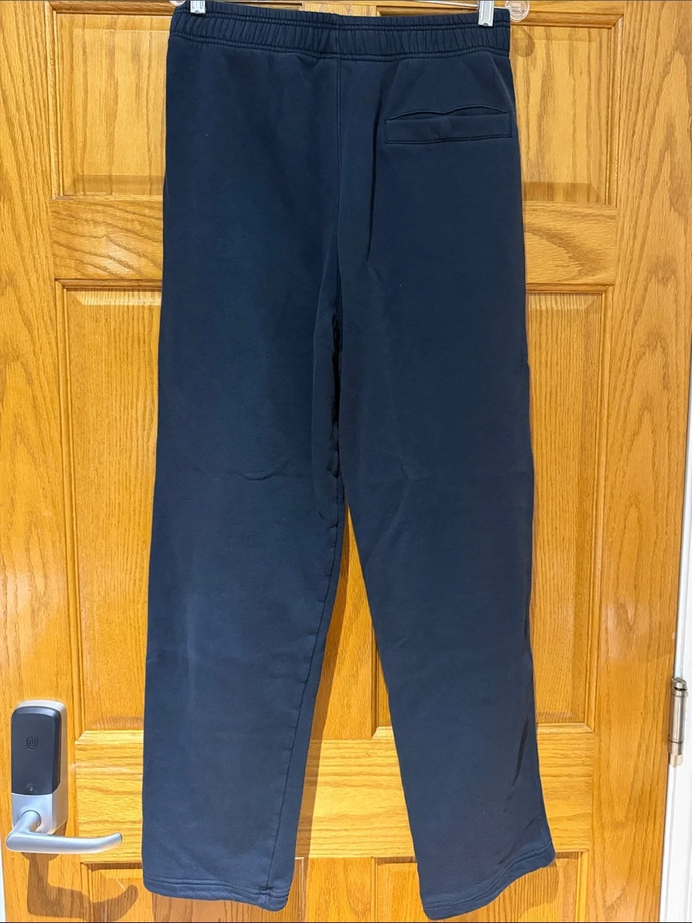 Men's Nike Jordan Black Sweatpants with Red Accent